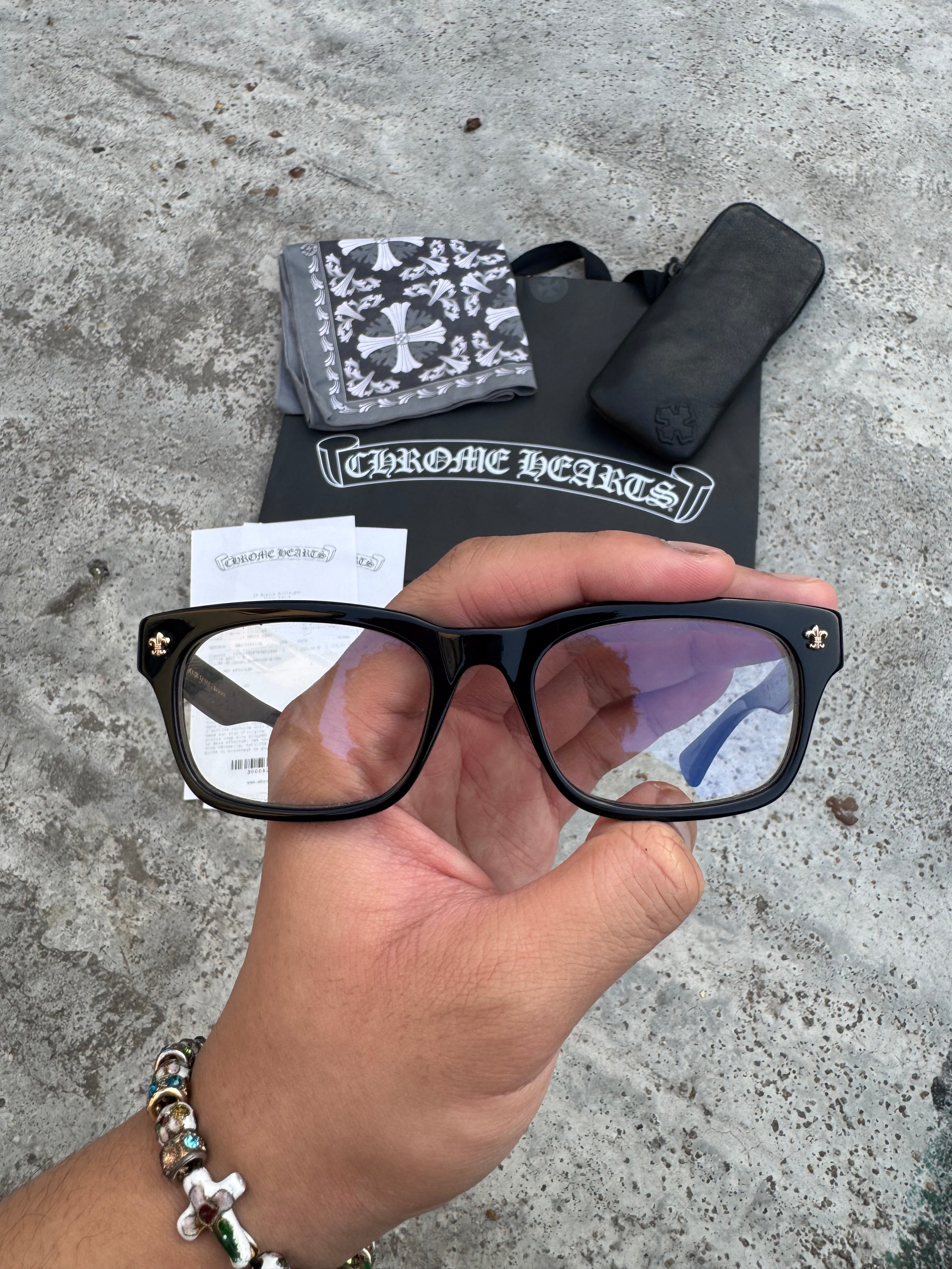 CHROME HEARTS GITTY ANY GOLD