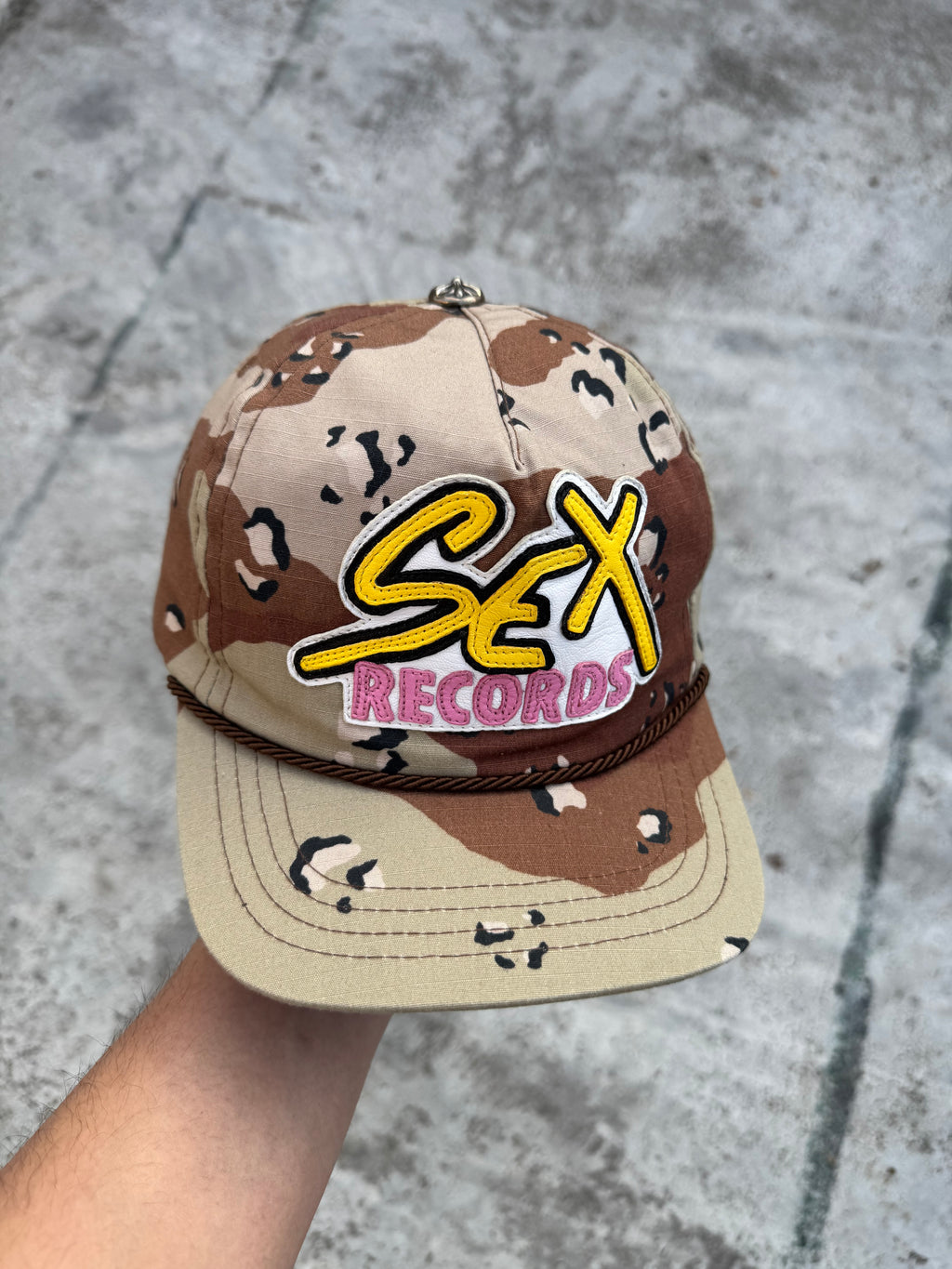 CHROME HEARTS "SEX RECORDS" CAP