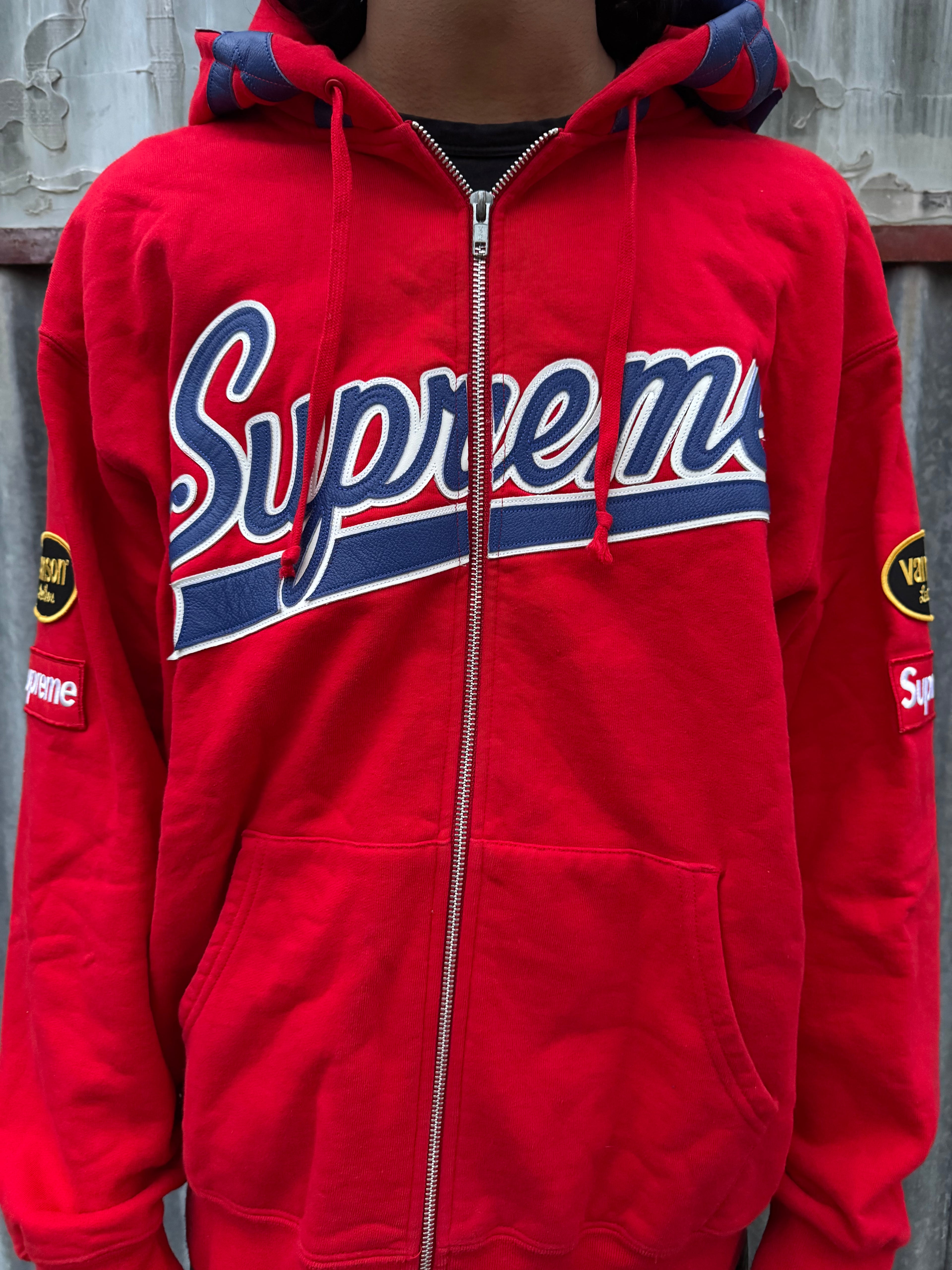 SUPREME VANSON SPIDER ZIP