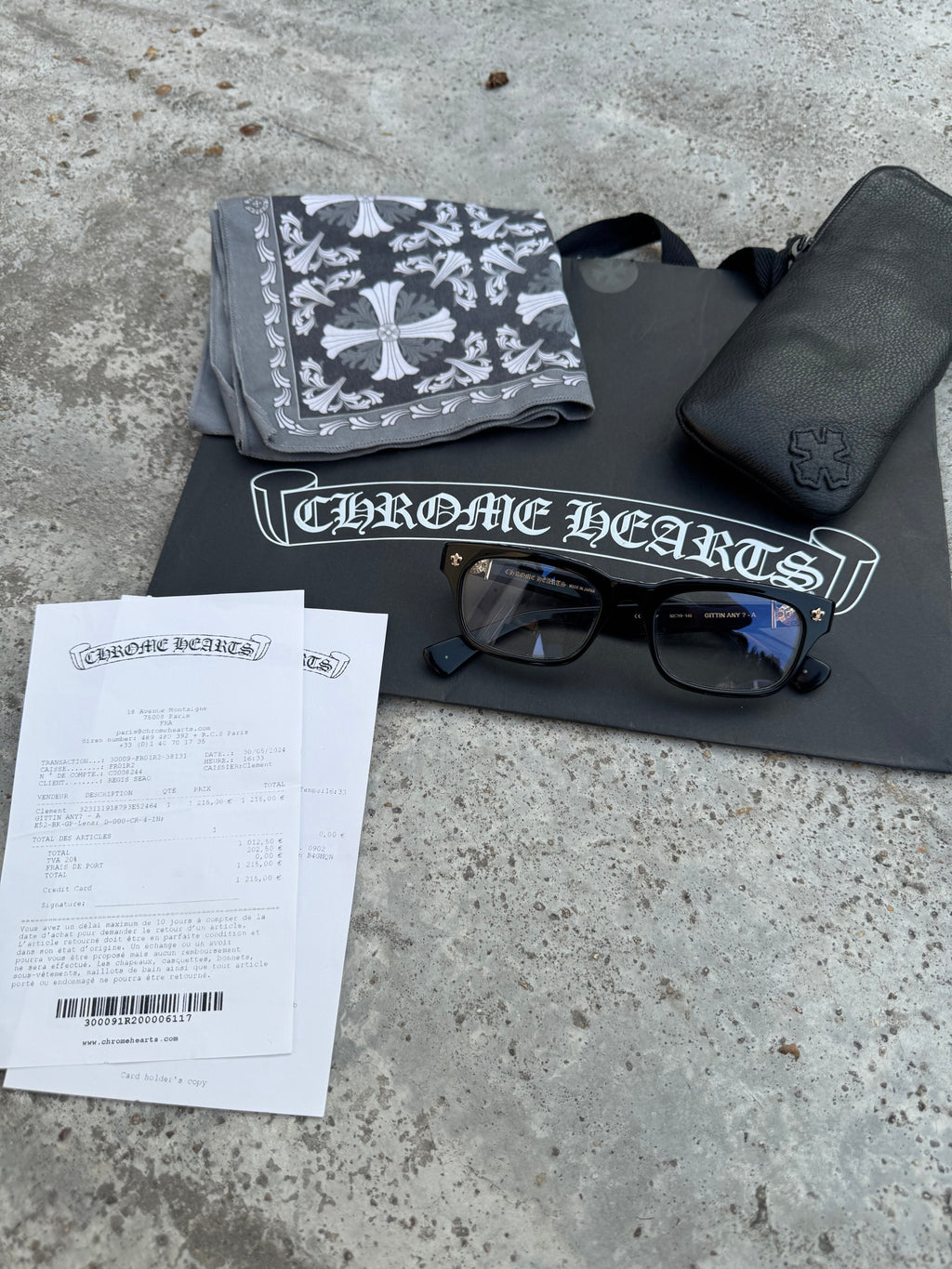 CHROME HEARTS GITTY ANY GOLD