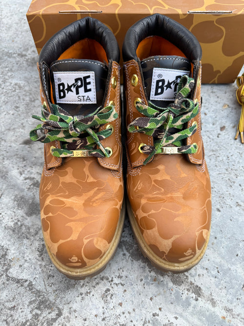 TIMBERLAND BAPE UNDEFEATED