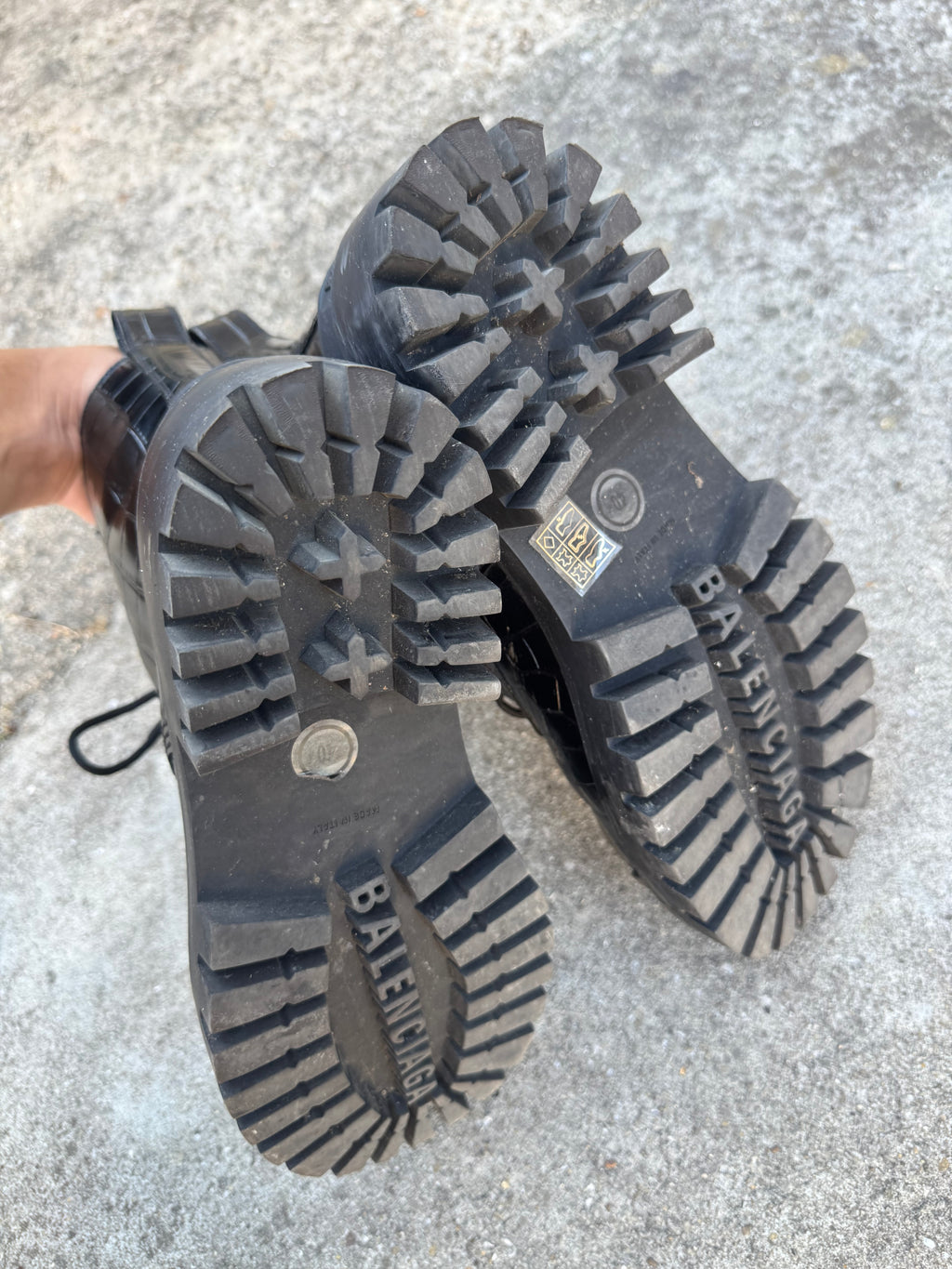 BALENCIAGA STRIKER BOOTS