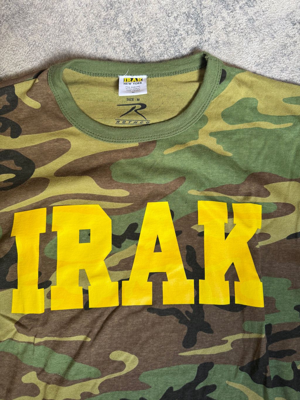IRAK CAMO TEE
