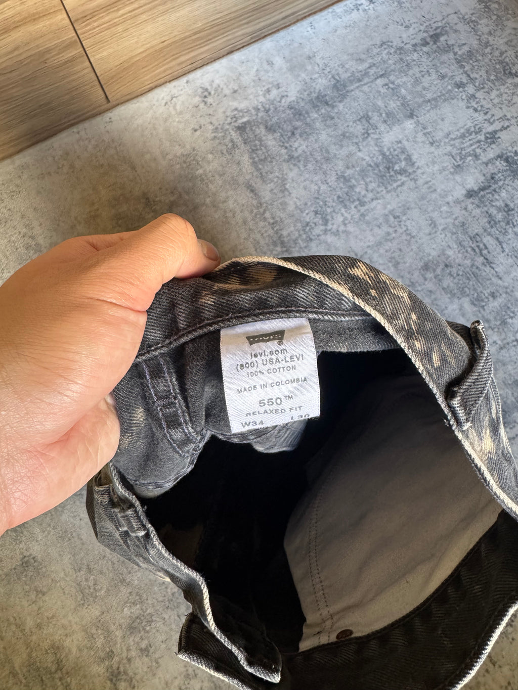 LEVI’S SHORT DYE