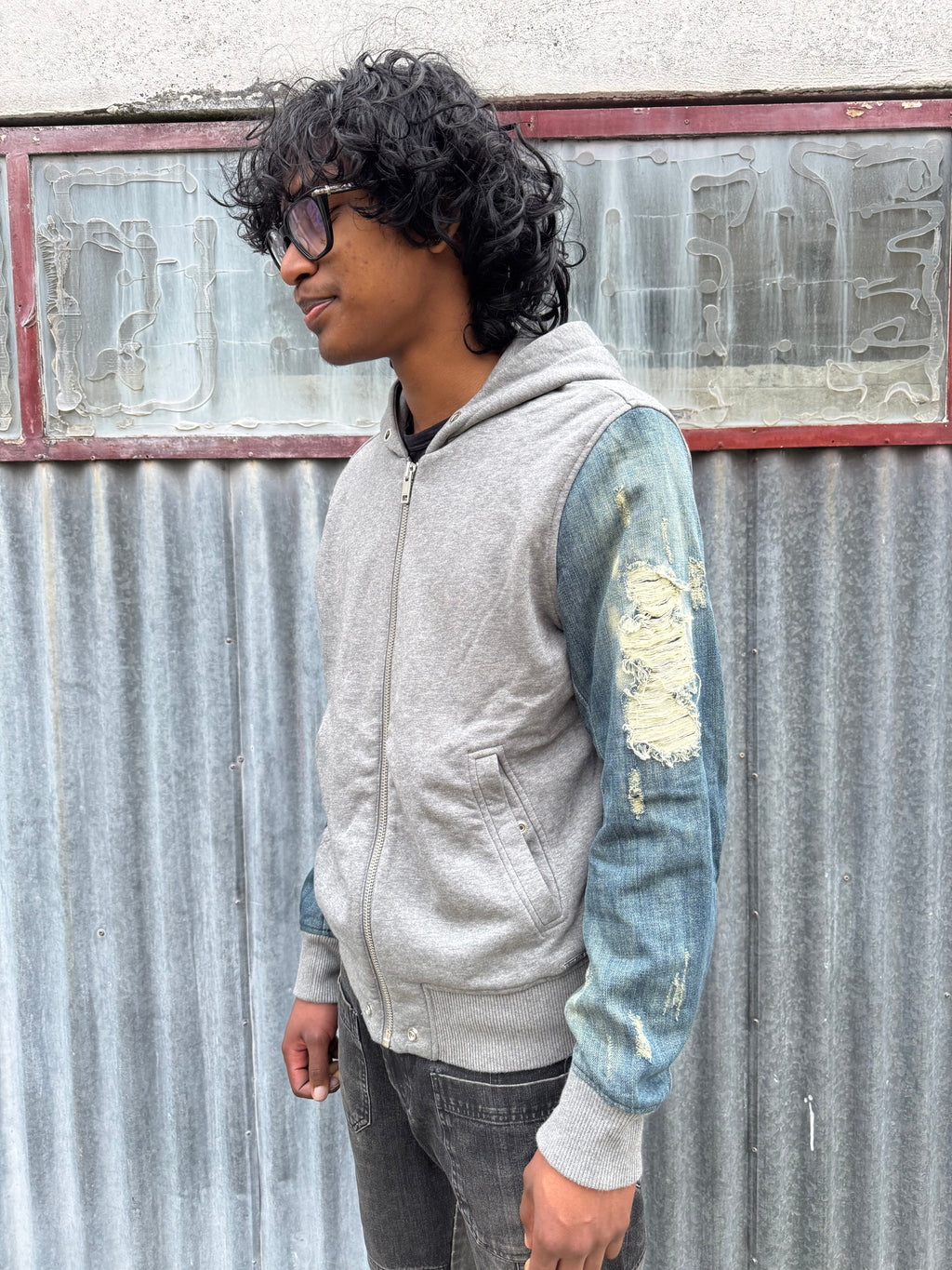DIESEL DENIM ZIP