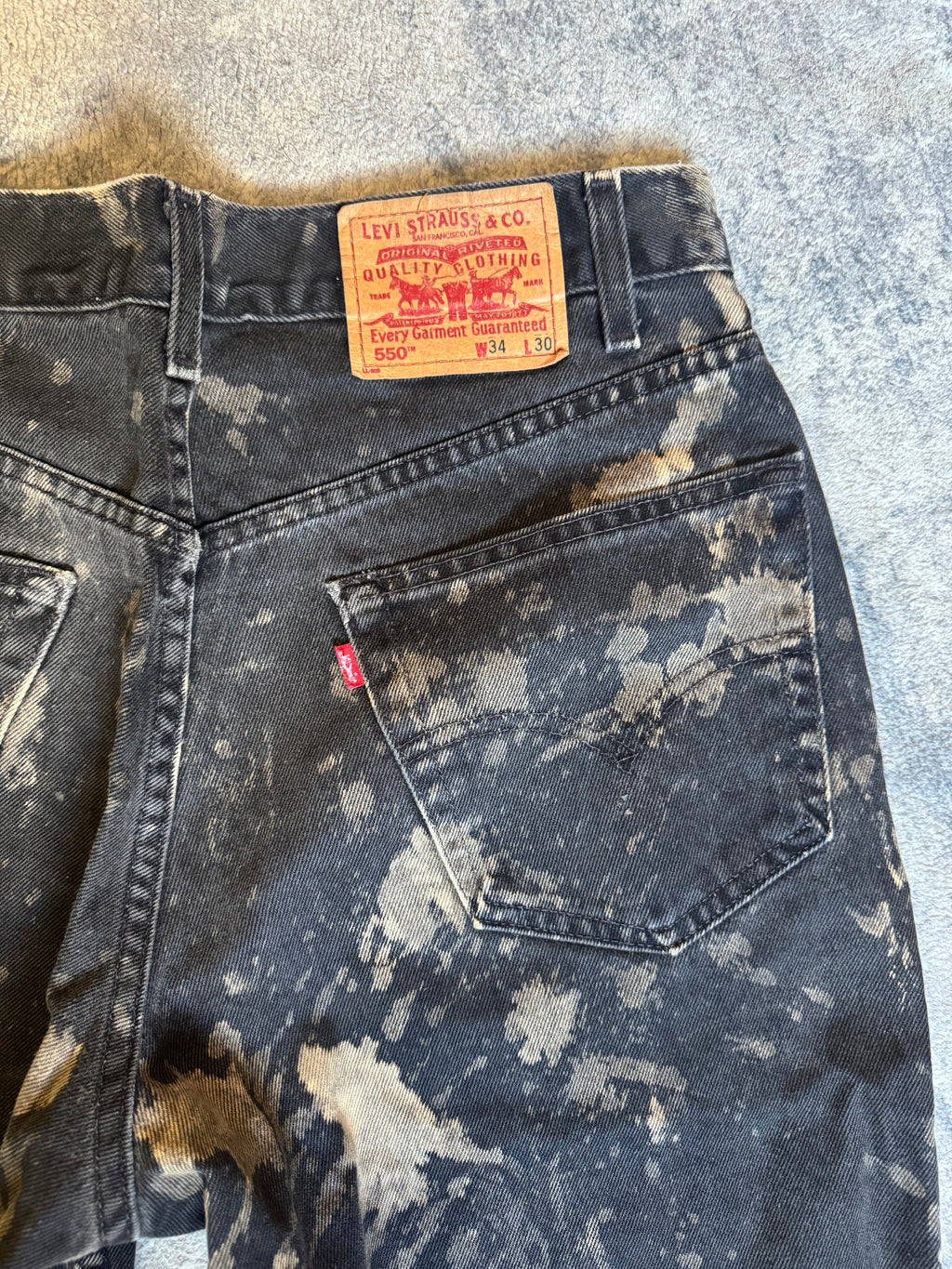 LEVI’S SHORT DYE