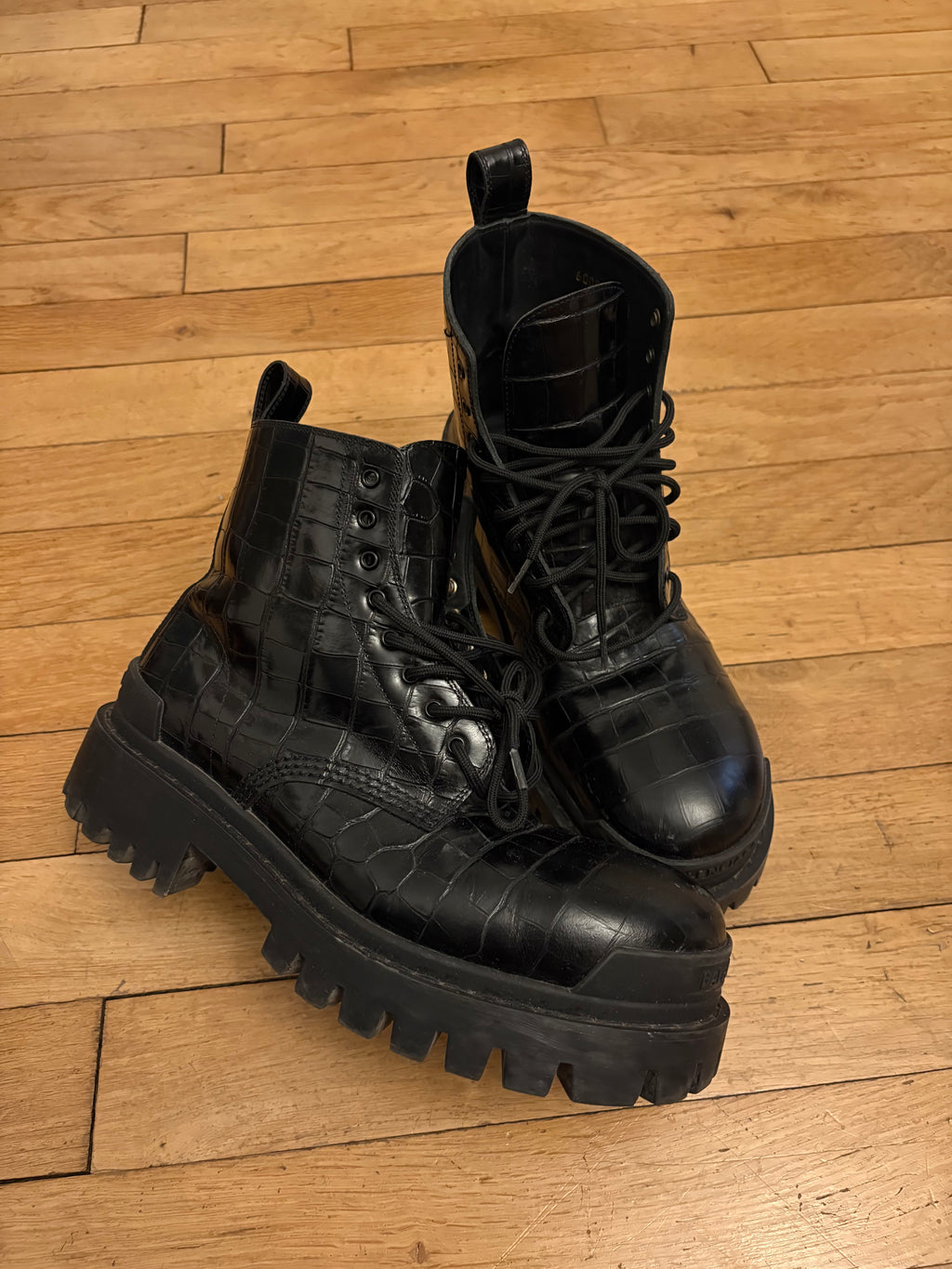 BALENCIAGA STRIKER BOOTS