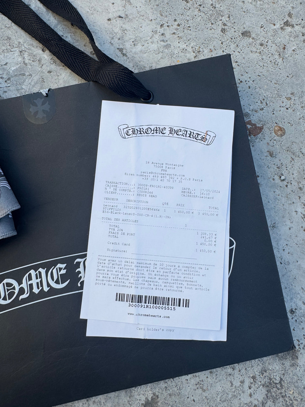 CHROME HEARTS STIFILIS