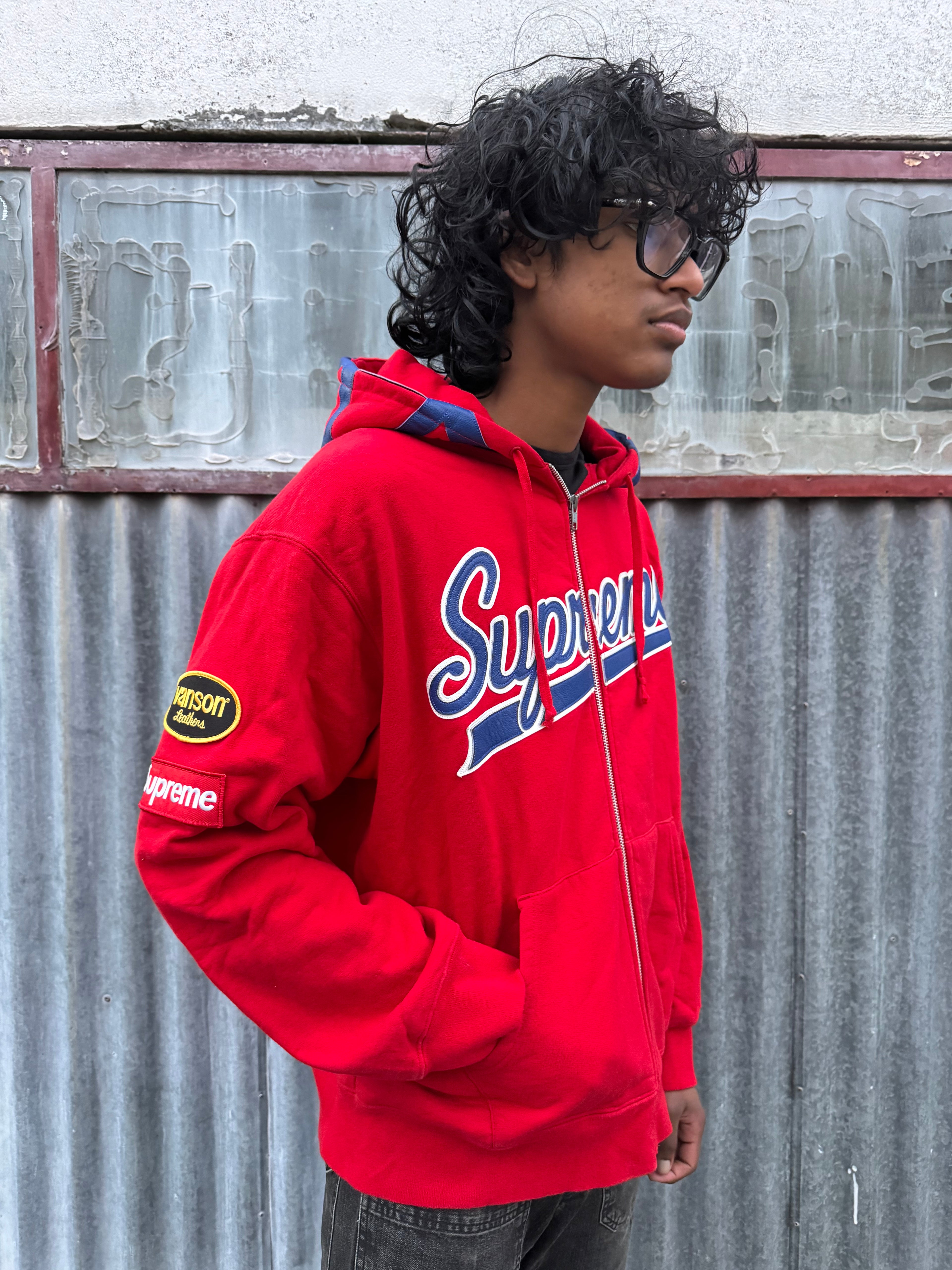 SUPREME VANSON SPIDER ZIP