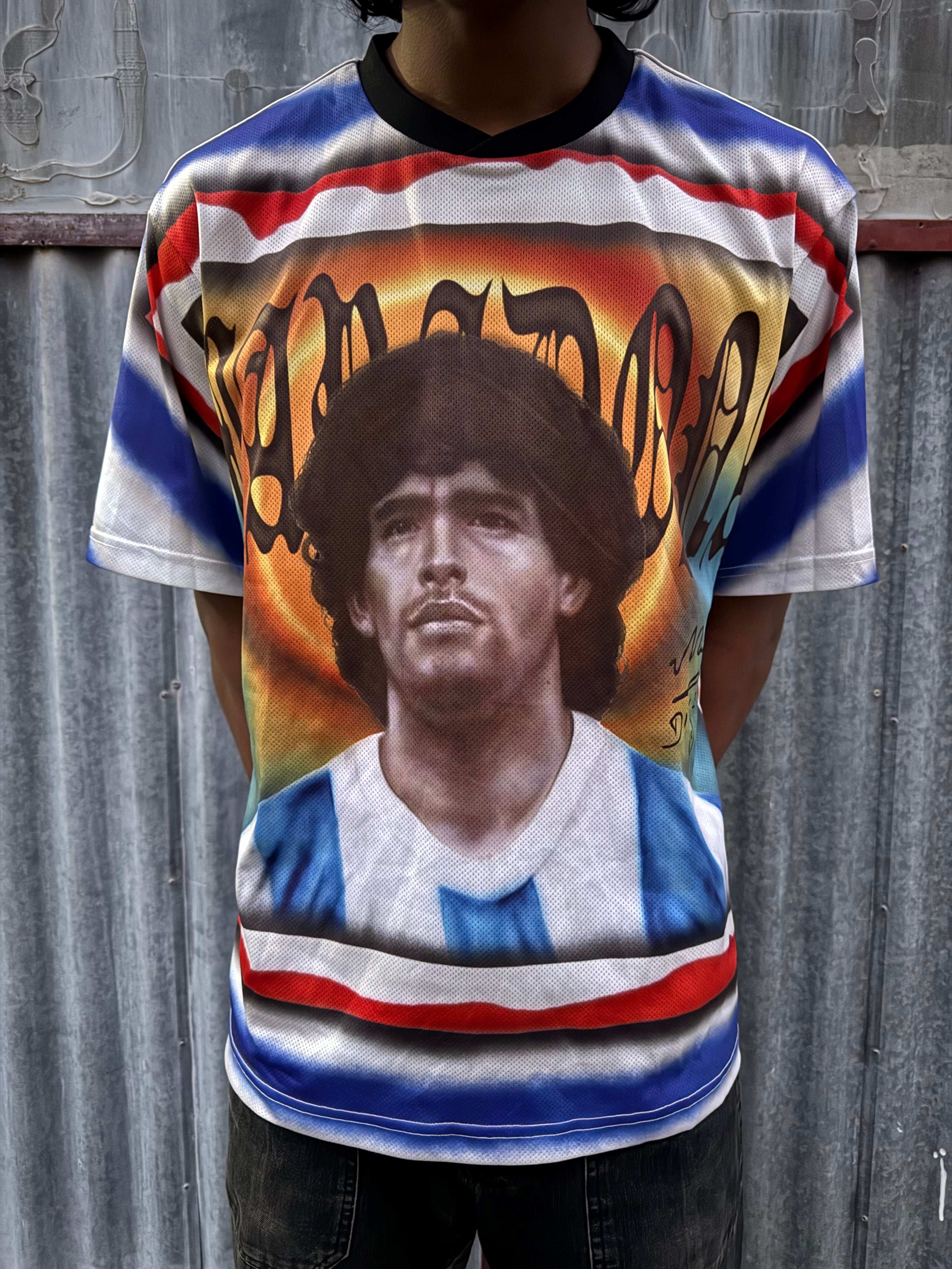SUPREME MARADONA JERSEY