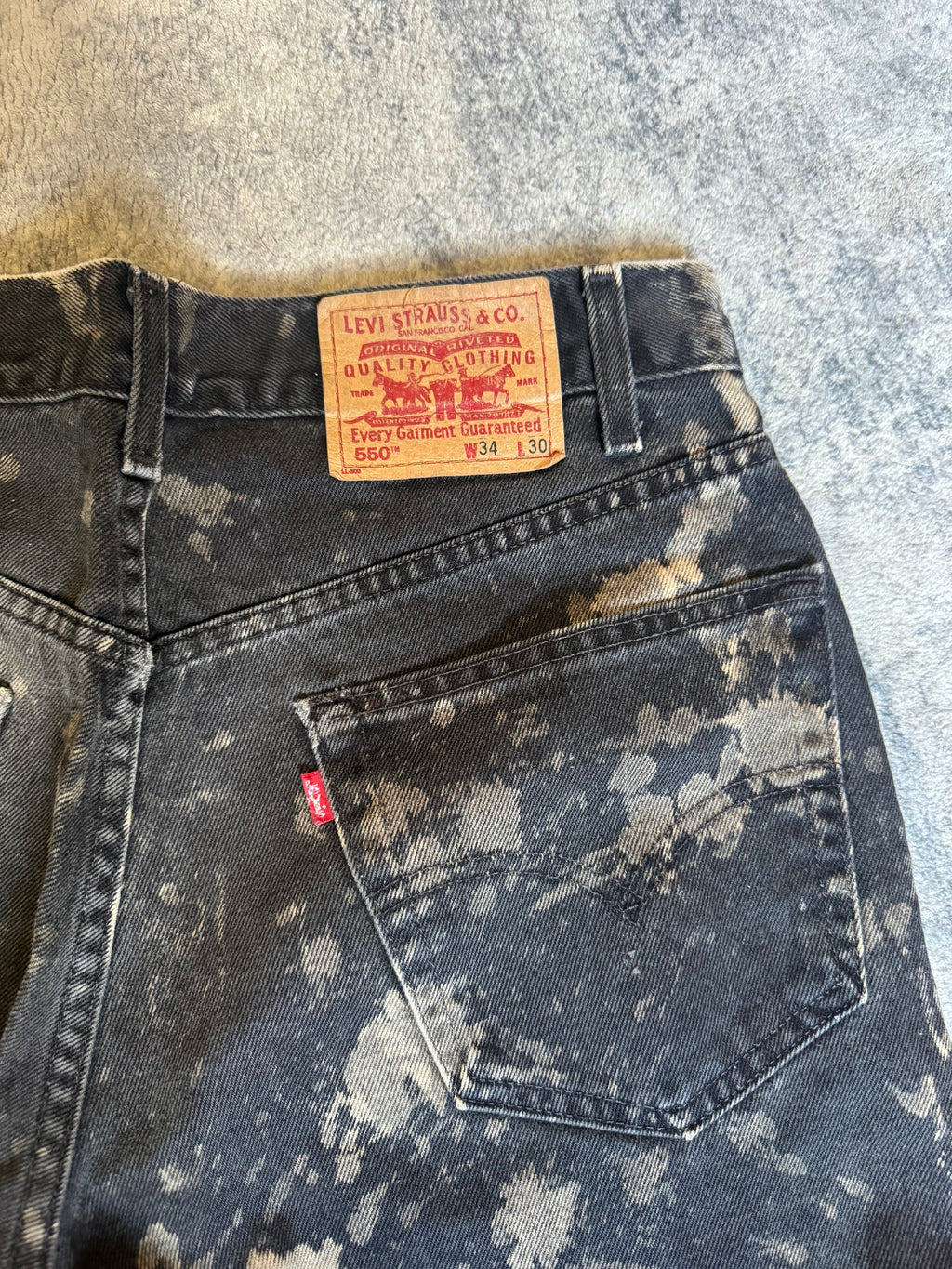 LEVI’S SHORT DYE