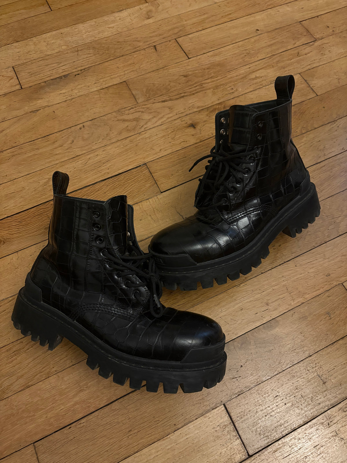 BALENCIAGA STRIKER BOOTS