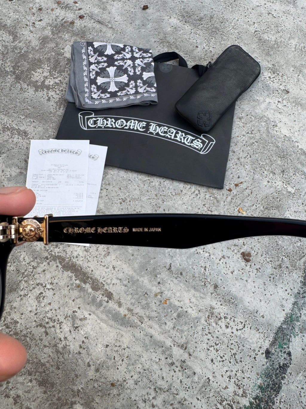 CHROME HEARTS GITTY ANY GOLD