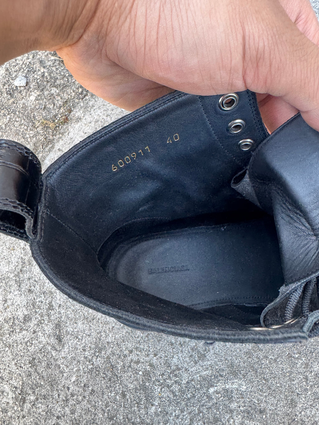 BALENCIAGA STRIKER BOOTS