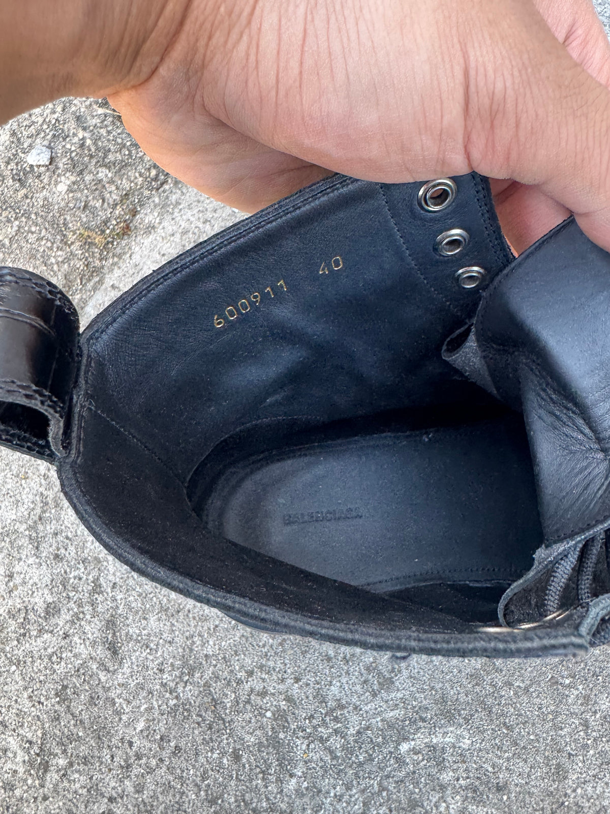 BALENCIAGA STRIKER BOOTS
