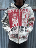 SUPREME COLLAGE ZIP