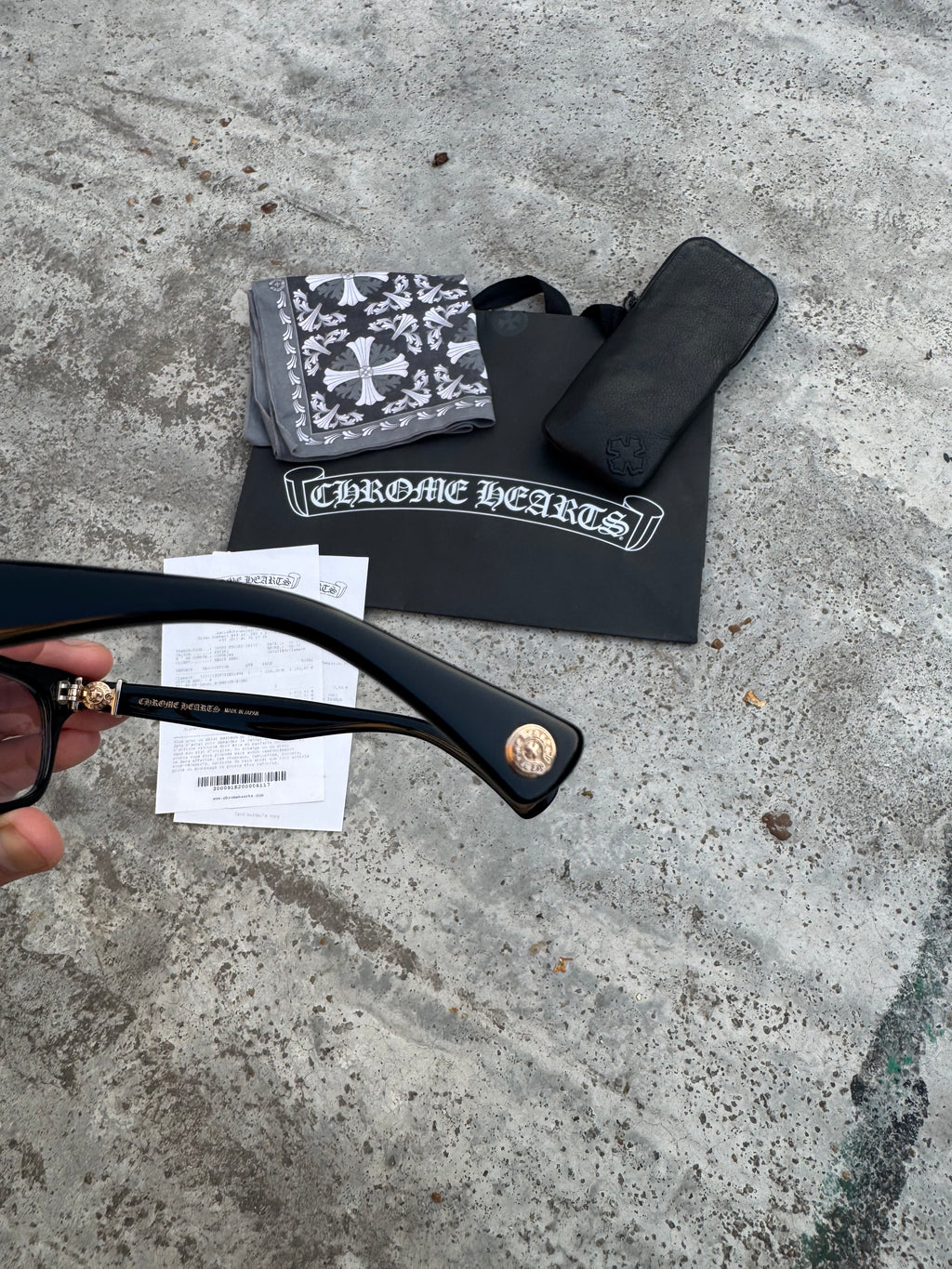 CHROME HEARTS GITTY ANY GOLD