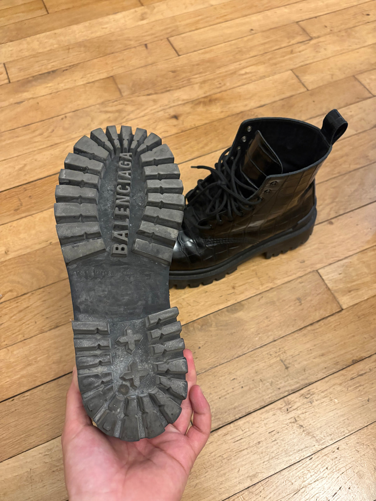BALENCIAGA STRIKER BOOTS