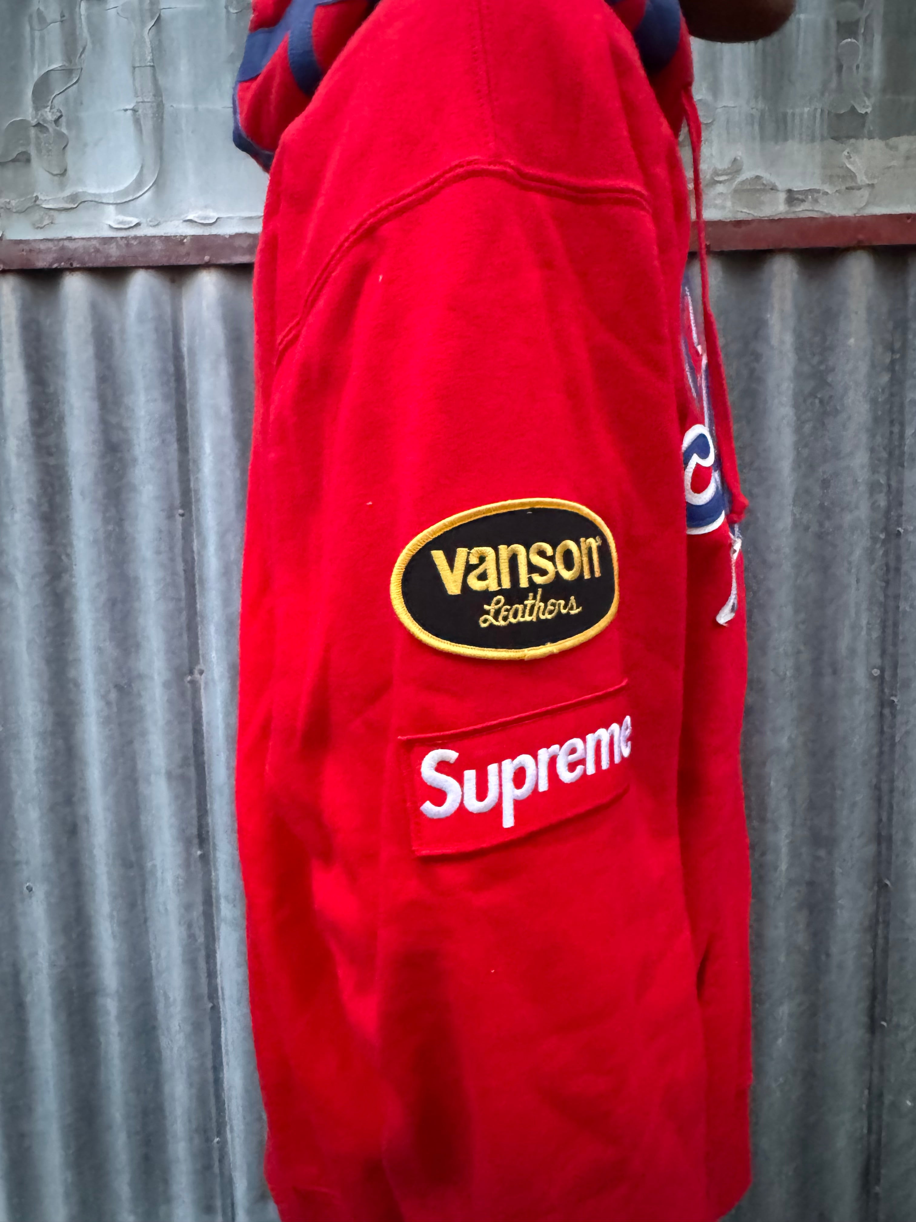 SUPREME VANSON SPIDER ZIP