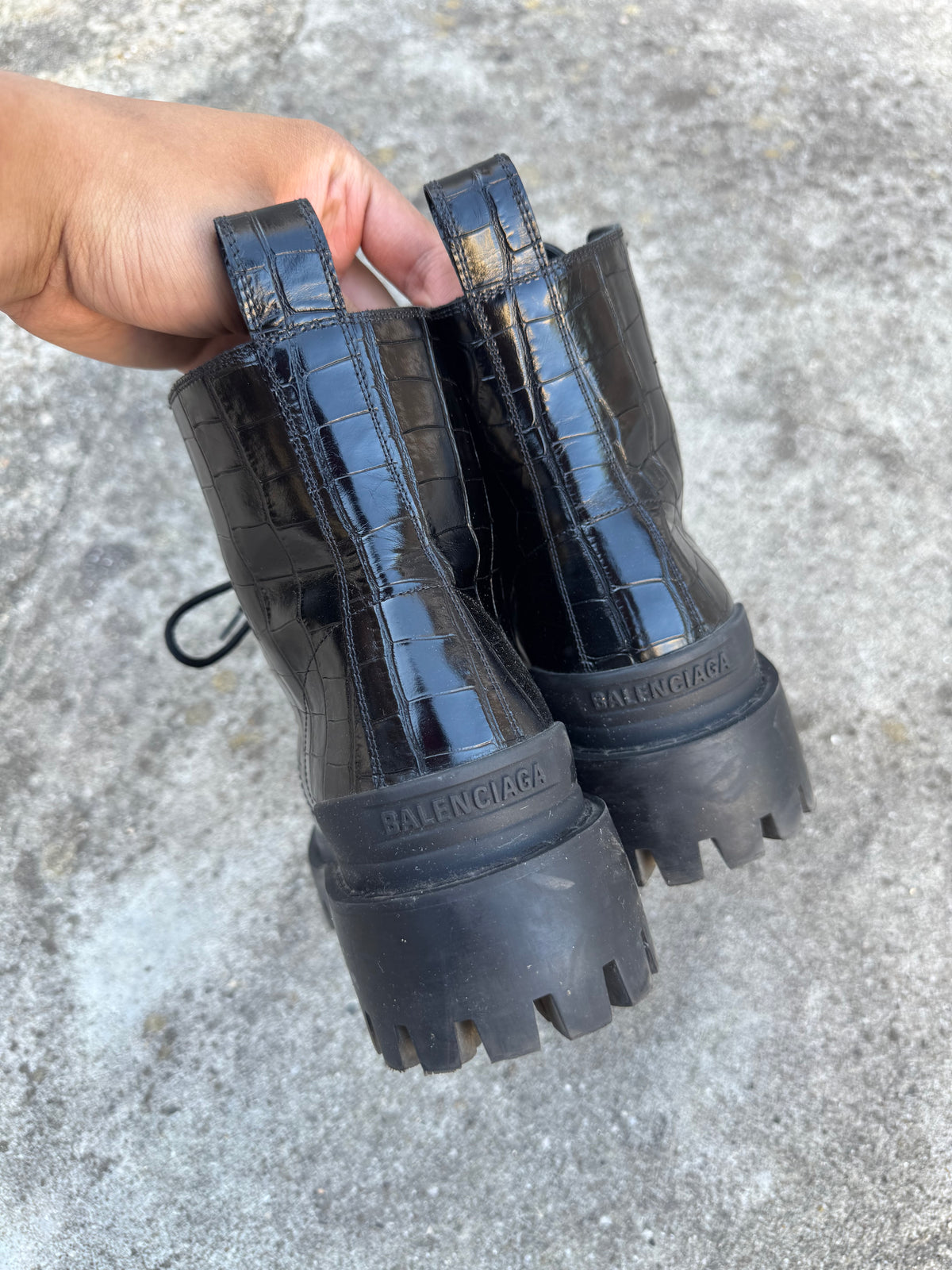 BALENCIAGA STRIKER BOOTS