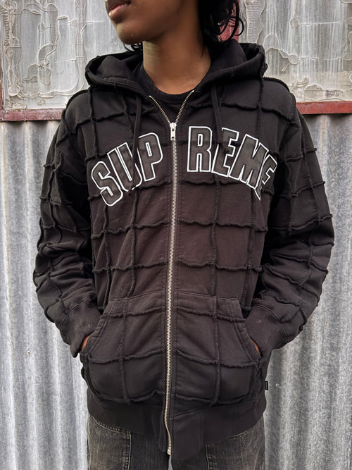SUPREME PATCHWORK HOODIE