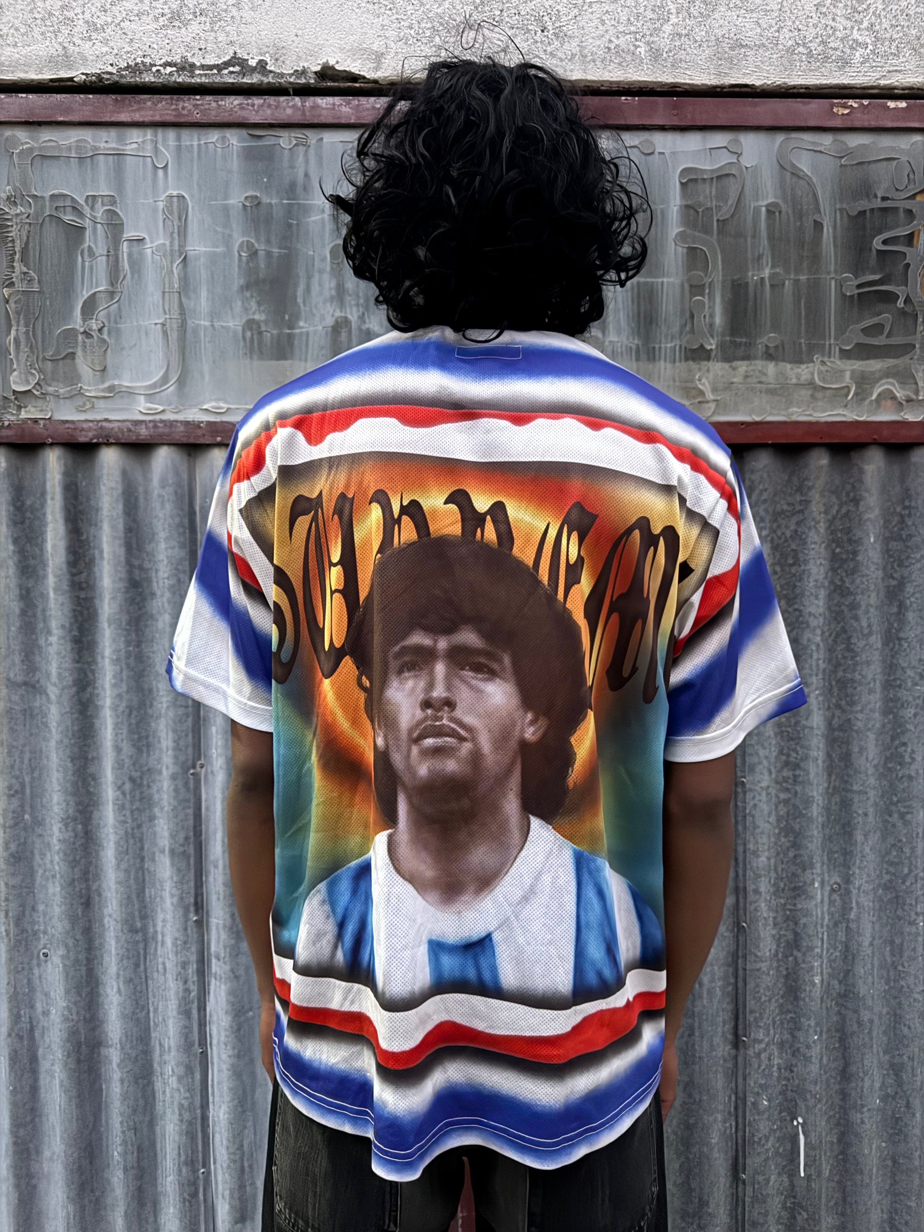 SUPREME MARADONA JERSEY