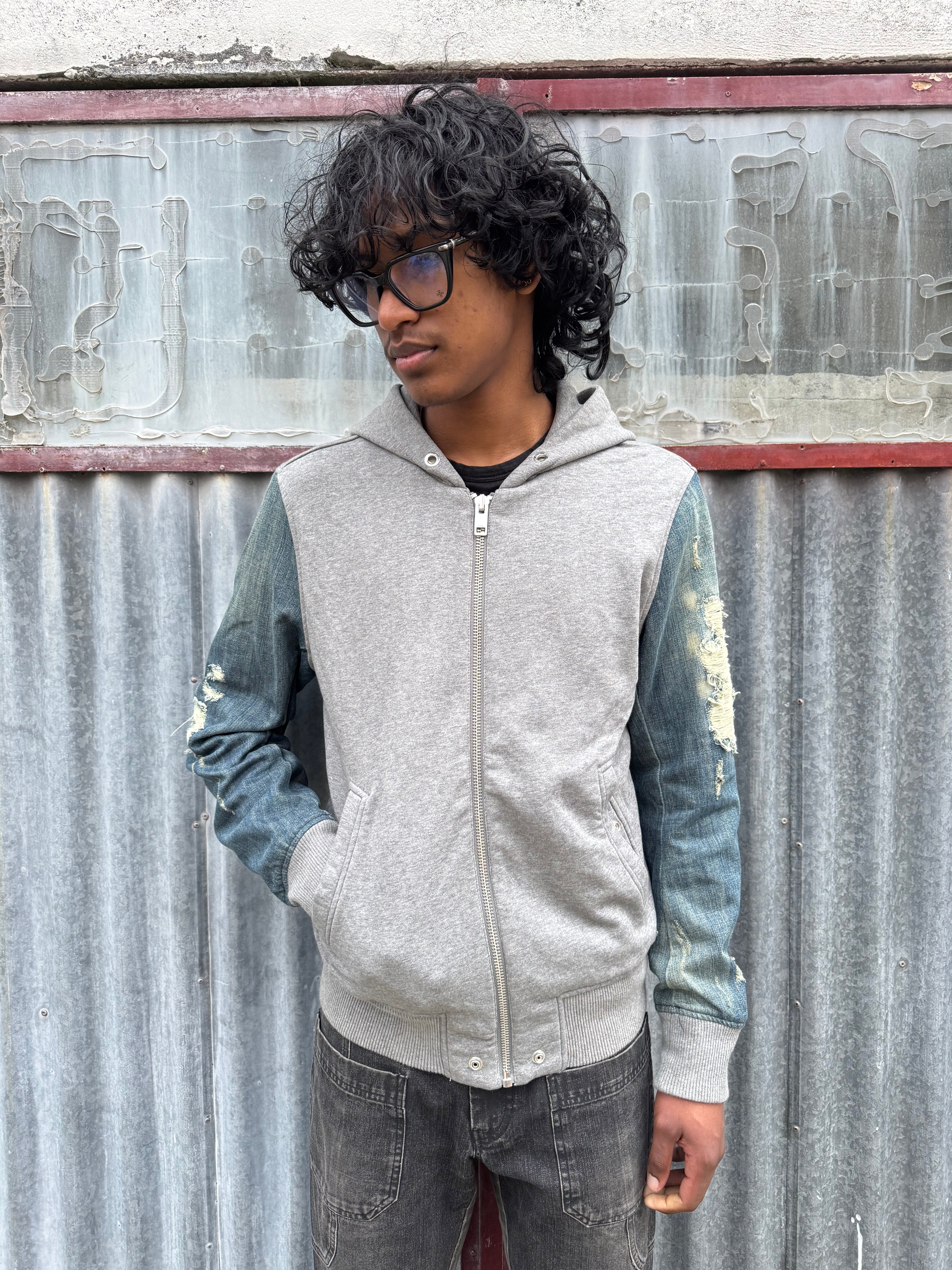 DIESEL DENIM ZIP